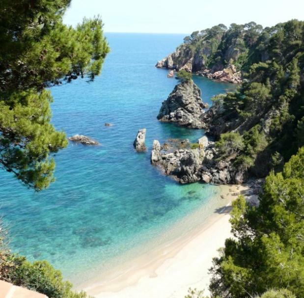 칼레냐 데 팔라푸르헬 Calella Golfet Sobremar 아파트 외부 사진